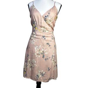 Paige Womens Regina Pink Floral Mini Dress Sz XS Sleeveless Summer Mini Dress